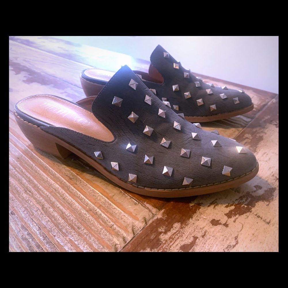 Brand new, studded shoes!